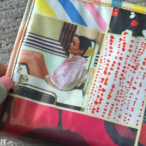 Kate Spade Y2K Rare Collage Cosmetic Pouch - Picture 7 of 14